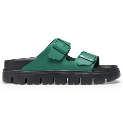 Birkenstock Two-Strap Sandals<Arizona Pap Chunky Digital Green