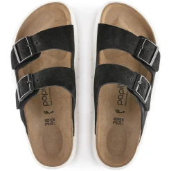 Birkenstock Two-Strap Sandals<Arizona Pap Chunky Black