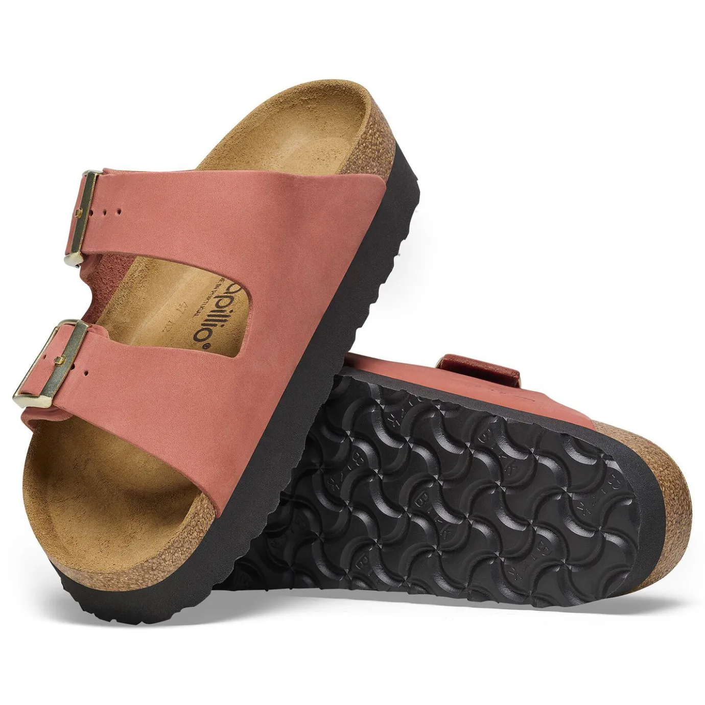 Birkenstock Two-Strap Sandals<Arizona Platform Mars Red