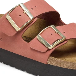 Birkenstock Two-Strap Sandals<Arizona Platform Mars Red