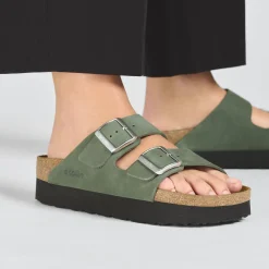 Birkenstock Two-Strap Sandals<Arizona Platform Thyme