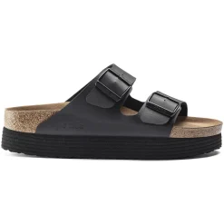 Birkenstock Two-Strap Sandals<Arizona Platform Vegan Black