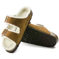 Birkenstock Two-Strap Sandals<Arizona Shearling Mink