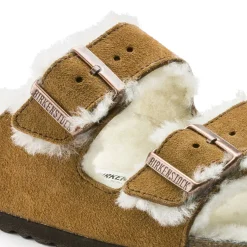 Birkenstock Two-Strap Sandals<Arizona Shearling Mink