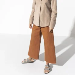 Birkenstock Two-Strap Sandals<Arizona Shearling Stone Coin