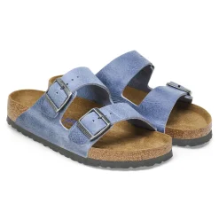 Birkenstock Two-Strap Sandals<Arizona Soft Footbed Dusty Blue