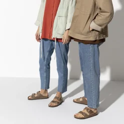 Birkenstock Two-Strap Sandals<Arizona Soft Footbed Tobacco Brown