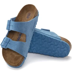Birkenstock Two-Strap Sandals<Arizona Soft Footbed Blau
