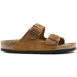Birkenstock Two-Strap Sandals<Arizona Soft Footbed Mink