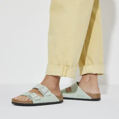 Birkenstock Two-Strap Sandals<Arizona Soft Footbed Matcha