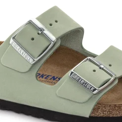 Birkenstock Two-Strap Sandals<Arizona Soft Footbed Matcha