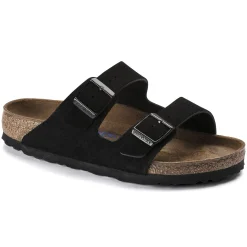 Birkenstock Two-Strap Sandals<Arizona Soft Footbed Black