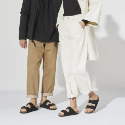 Birkenstock Two-Strap Sandals<Arizona Soft Footbed Black