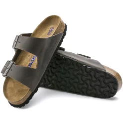 Birkenstock Two-Strap Sandals<Arizona Soft Footbed Iron