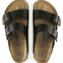 Birkenstock Two-Strap Sandals<Arizona Soft Footbed Black