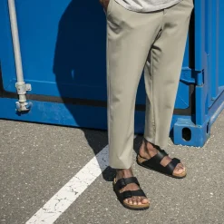 Birkenstock Two-Strap Sandals<Arizona Soft Footbed Black