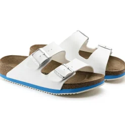 Birkenstock Two-Strap Sandals<Arizona Super Grip White