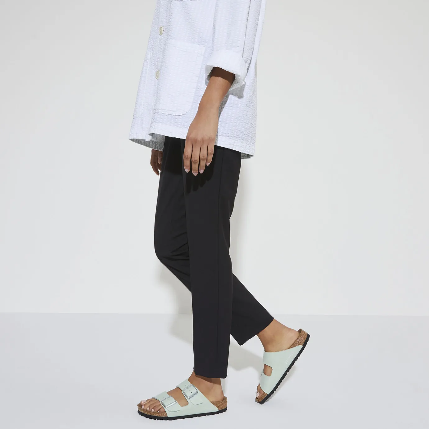 Birkenstock Two-Strap Sandals<Arizona Vegan Matcha