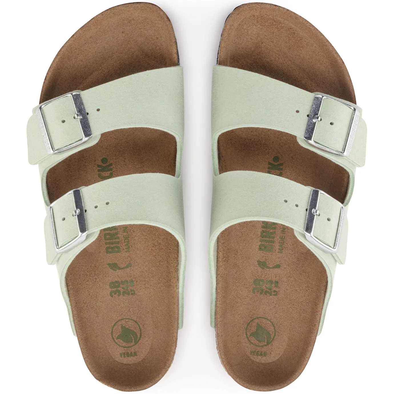Birkenstock Two-Strap Sandals<Arizona Vegan Matcha