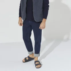 Birkenstock Two-Strap Sandals<Arizona Vegan Desert Dust Indigo Blue