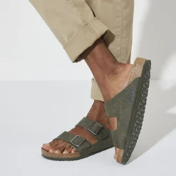Birkenstock Two-Strap Sandals<Arizona Vegan Desert Dust Thyme