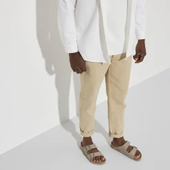 Birkenstock Two-Strap Sandals<Arizona Vegan Desert Dust Gray Taupe