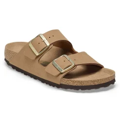 Birkenstock Two-Strap Sandals<Arizona Vegan Soft Birki Vegan Pecan