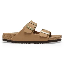 Birkenstock Two-Strap Sandals<Arizona Vegan Soft Birki Vegan Pecan