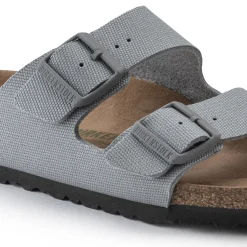 Birkenstock Two-Strap Sandals<Arizona Vegan Men Stone Coin