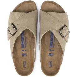 Birkenstock One-Strap Sandals<Arosa Soft Footbed Taupe