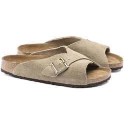 Birkenstock One-Strap Sandals<Arosa Soft Footbed Taupe