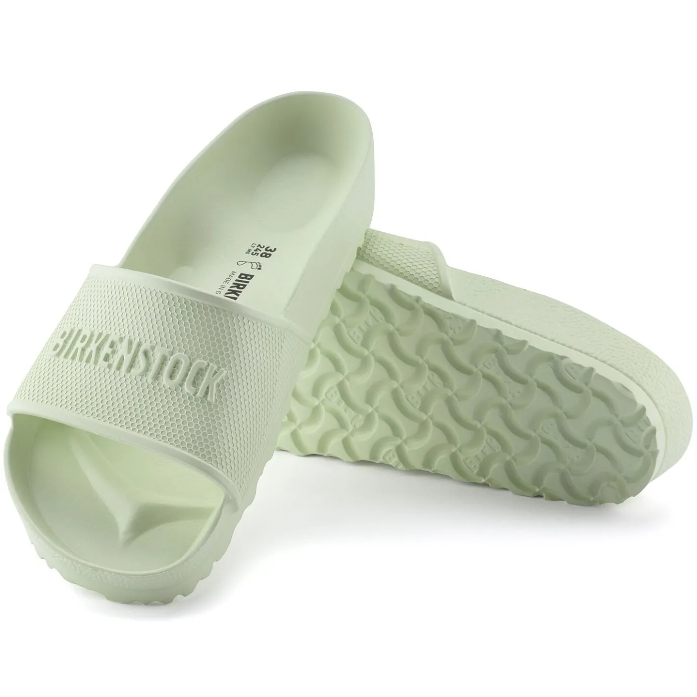 Birkenstock Beach Sandals<Barbados Faded Lime