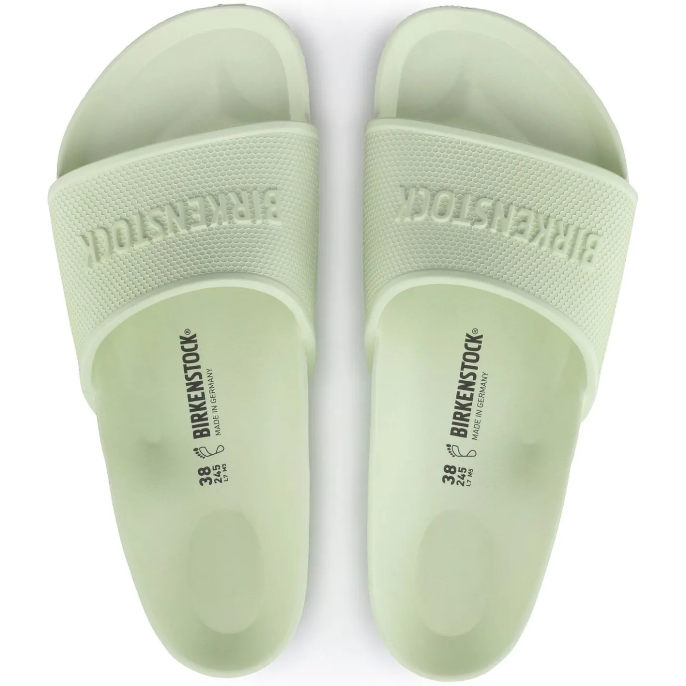 Birkenstock Beach Sandals<Barbados Faded Lime