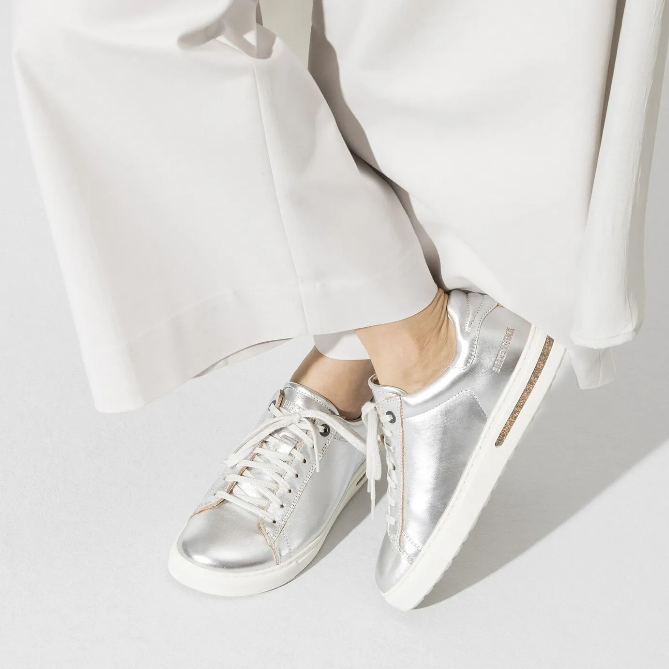 Birkenstock Sneakers<Bend Low Silver