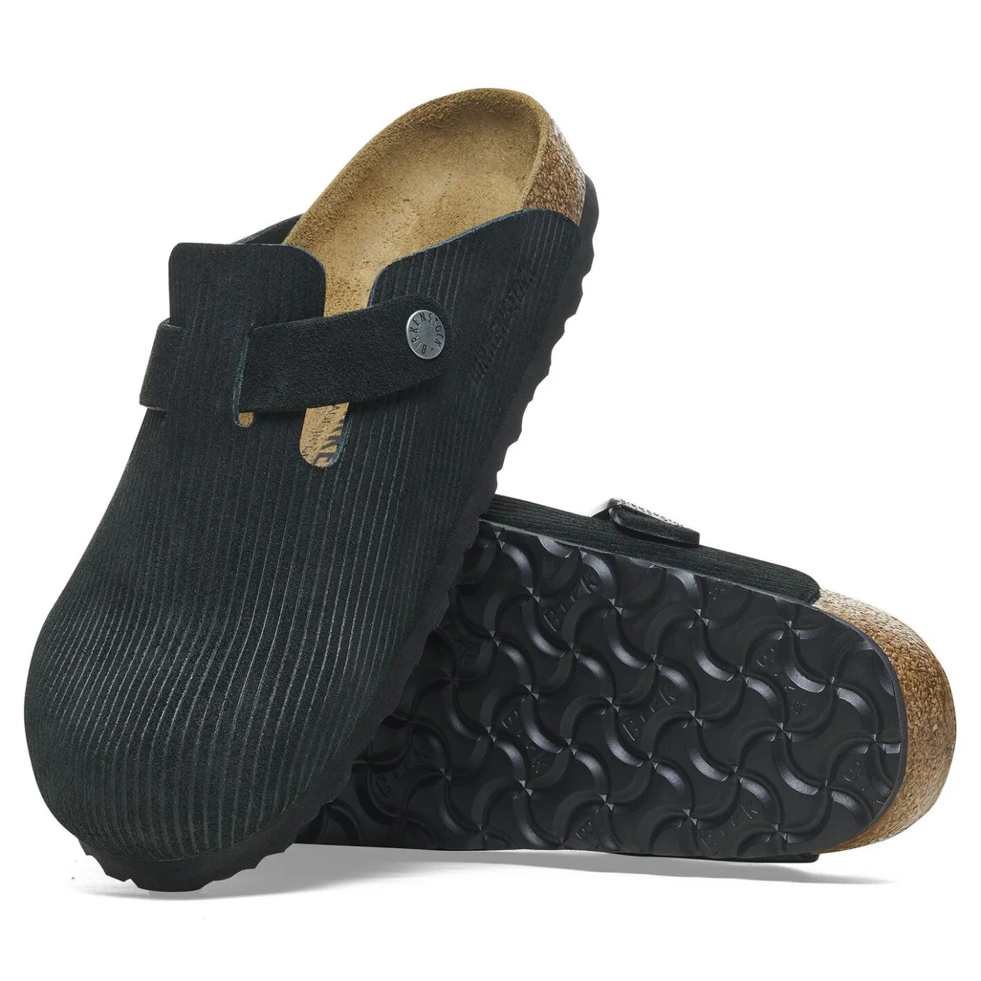 Birkenstock Clogs<Boston Black