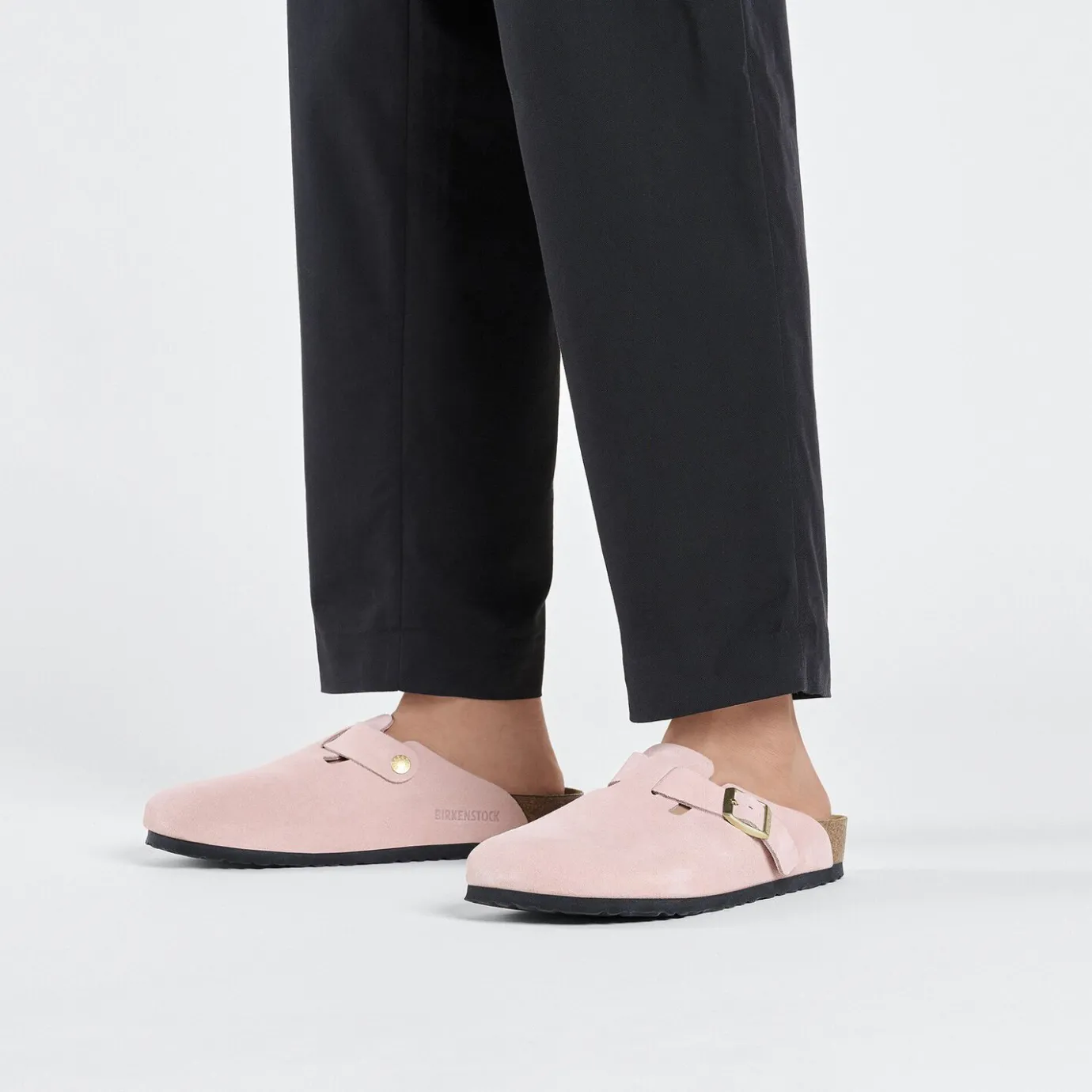Birkenstock Clogs<Boston Light Rose