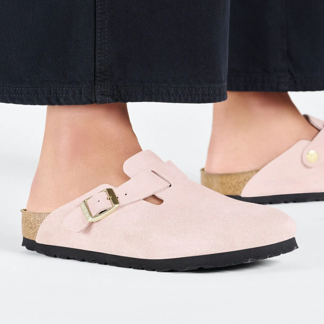 Birkenstock Clogs<Boston Light Rose