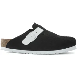 Birkenstock Clogs<Boston Black White