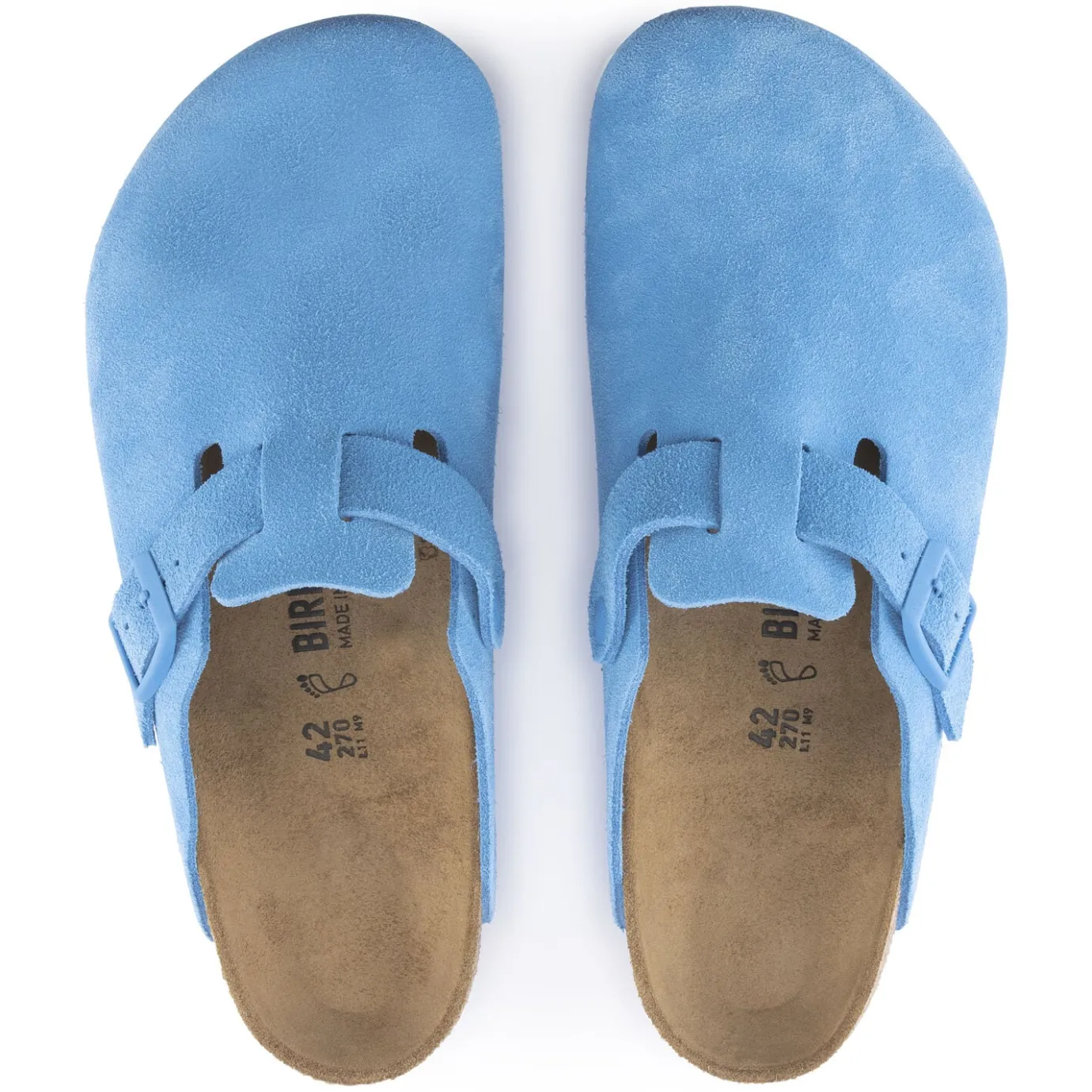 Birkenstock Clogs<Boston Blau