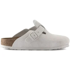 Birkenstock Clogs<Boston Antique White