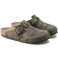 Birkenstock Clogs<Boston Desert Soil Camo Green