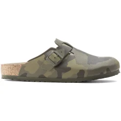 Birkenstock Clogs<Boston Desert Soil Camo Green