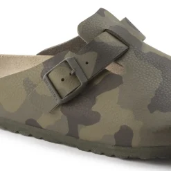 Birkenstock Clogs<Boston Desert Soil Camo Green