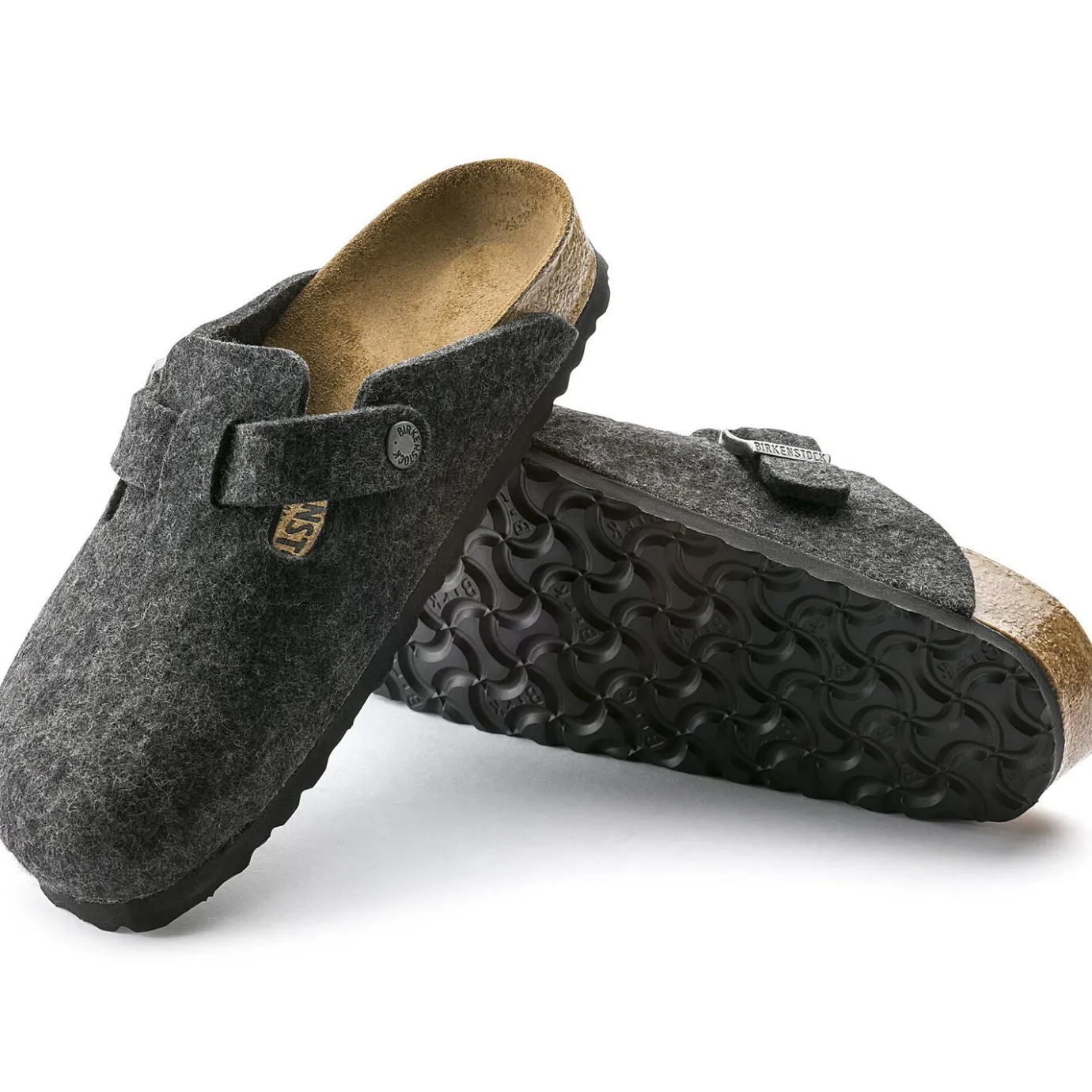Birkenstock Clogs<Boston Anthracite
