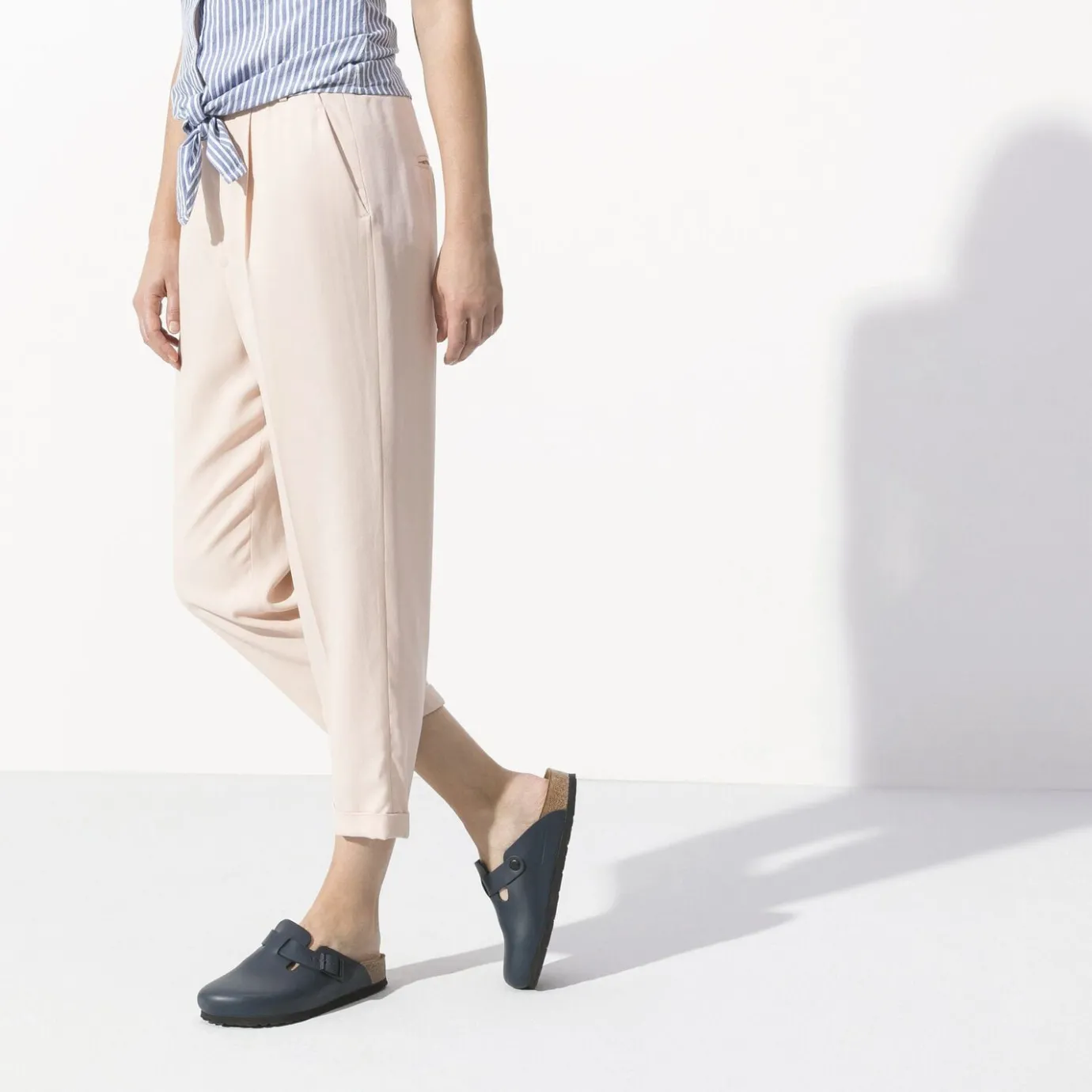Birkenstock Clogs<Boston Blue