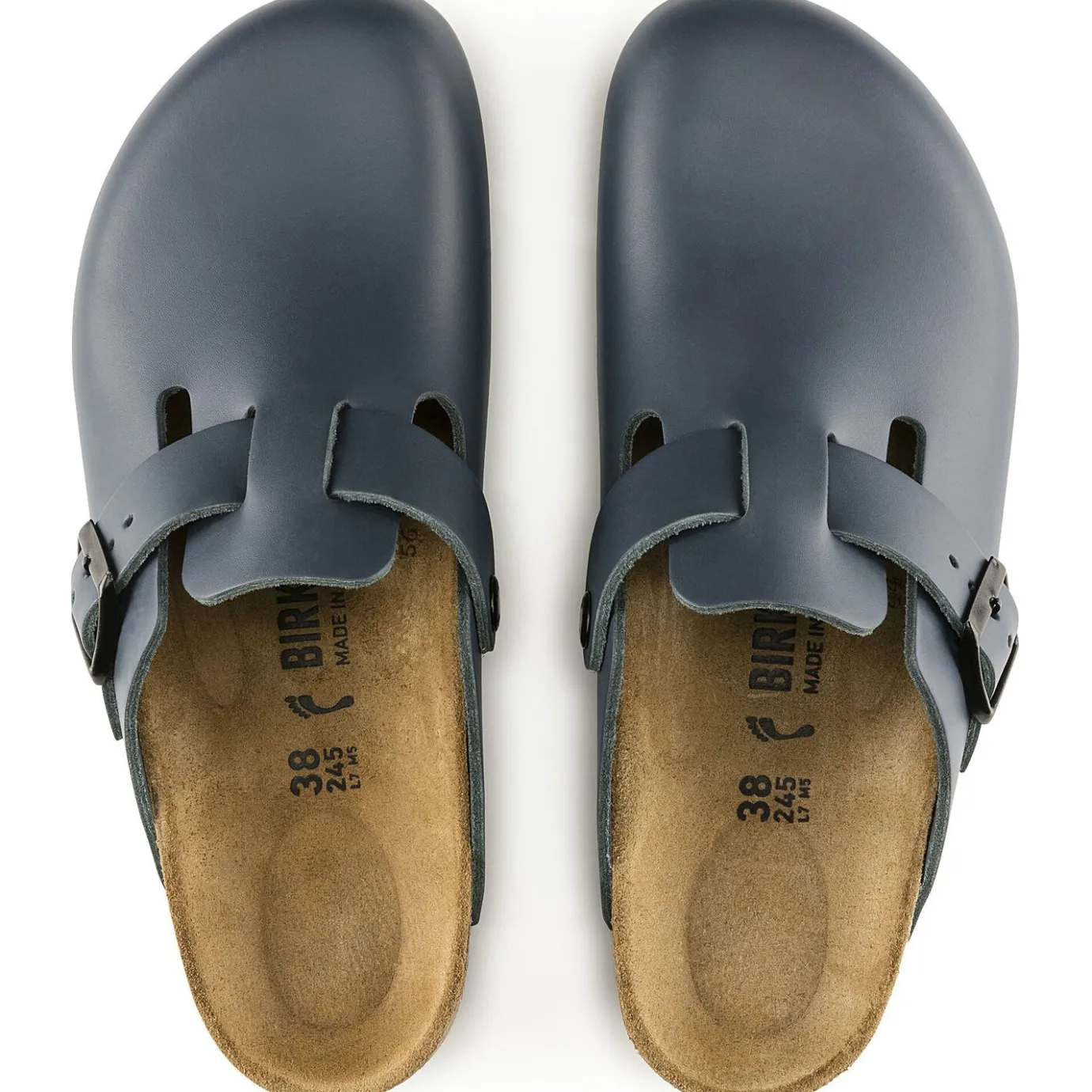 Birkenstock Clogs<Boston Blue