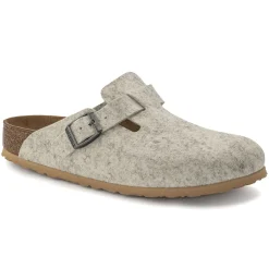 Birkenstock Clogs<Boston Eggshell