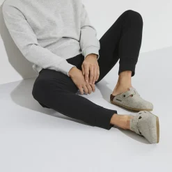 Birkenstock Clogs<Boston Eggshell