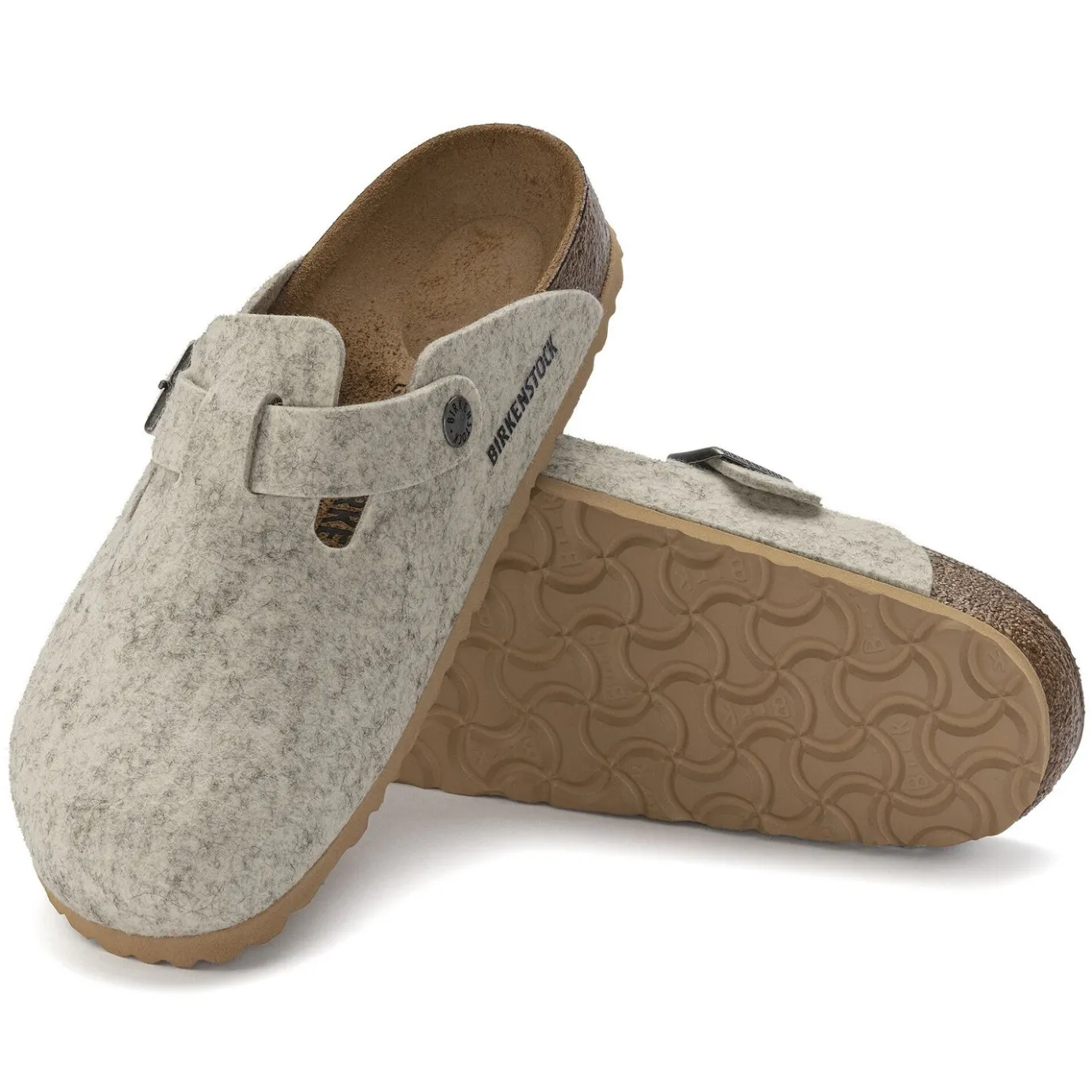 Birkenstock Clogs<Boston Eggshell