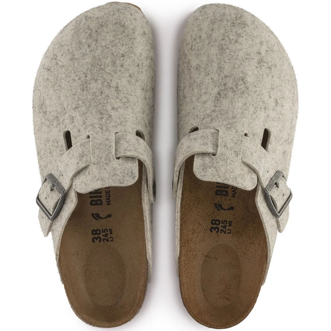 Birkenstock Clogs<Boston Eggshell